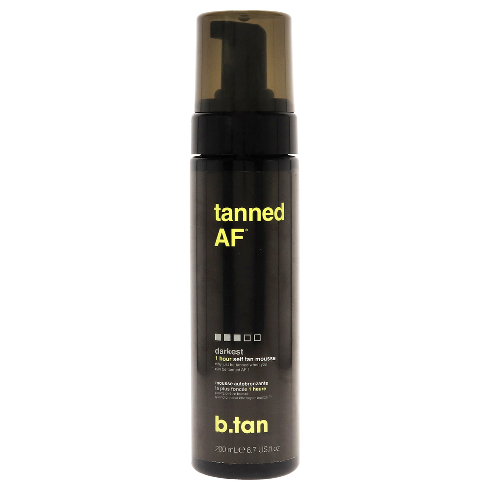 Tanned Af Self Tan Mousse by B.Tan for Unisex - 6.7 oz Mousse